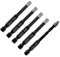SHDIATOOL Fliesenbohrer Set 4tlg 6mm Diamantbohrer mit 1tlg 6mm Karbidbohrer bohrer feinsteinzeug,bohrer diamantbohrer fliesenbohrer für Keramik Granit Porzellan Fliesen
