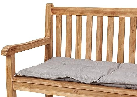 Sun Garden Auflage Gartenbank Naxos 138 cm 50318-625 Taupe 138x49x6 cm