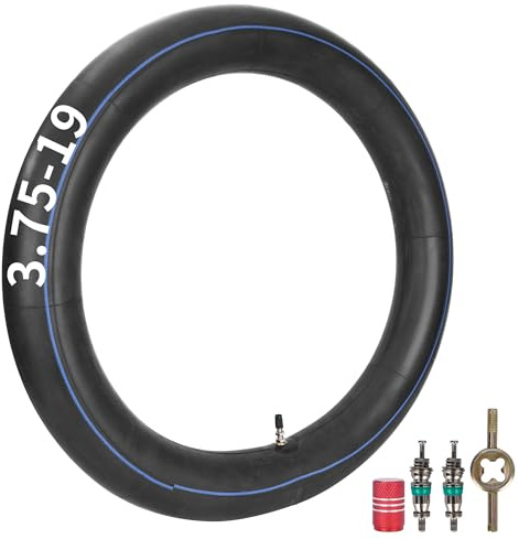 3,50/4,00-19 Motorradschlauch für 100/90-19 110/90-19 Ural Dnepr MT | Mit geradem TR4-Ventilschaft für M72 R71 R61 K750 650 Ural, Dnepr MT, Offroad-Motorradreifen, 1 Packung