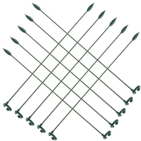 BEBEMOKO 10pièces Support De Fleurs Tuteurs De Plantes pour Potted Plants pour Hortensias Et Plantes Grimpantes Le Jardin Patio