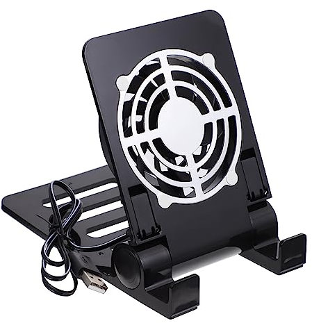 Vaguelly Faltbarer Usb-kühler Und Halter Für Handy Und Switch Einstellbarer Winkel Leiser Betrieb Tragbar Und Leicht Für Spiele Und Streaming