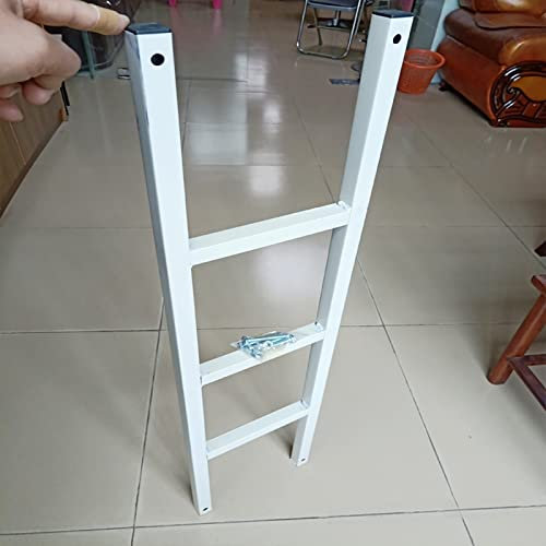 Échelle de lit superposé à 3 marches pour camping-car, marches de lit superposées en fer robuste avec coussinets antidérapants et fixations sécurisées, tabouret vertical sûr et stable pour utilisation