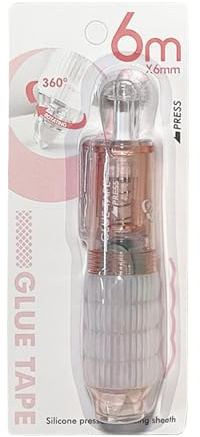 Kleberoller, Fotokleber Doppelseitig Selbstklebend, Scrapbooking Klebestift zum Aufdrücken, Doppelseitiges Klebeband Stift, Scrapbook Zubehör Klebestift zum Basteln Fotoalbum Fotoalben, Karten