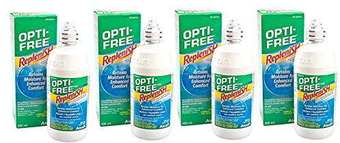 Alcon Opti-Free Replenish Soft Contact Lens Solution 4 x 300ml (6 months supply)