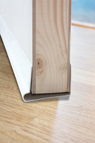 Homemate® Door Draught Excluder - UK's Number 1 Draught Excluder - Fits doors up to 30 wide x 35mm thick & needs no fixings