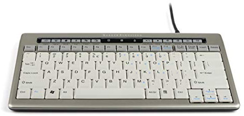 Bakker Elkhuizen S-Board 840 Saturnus Slim Mini Ergonomic Keyboard , KEYBSAT1HY