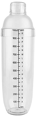 Mezclador de Resina Transparente para Cóctel y Coctelera con Herramienta de Barra de Escala[1000ML]