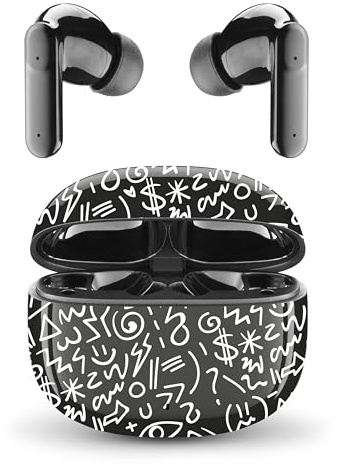 Music Sound, FANCY, Auricolari Bluetooth TWS, Design In-Ear, Senza Fili, Custodia di Ricarica, Microfono, Play Time fino a 25 ore di ascolto, Tanti colori e fantasie disponibili