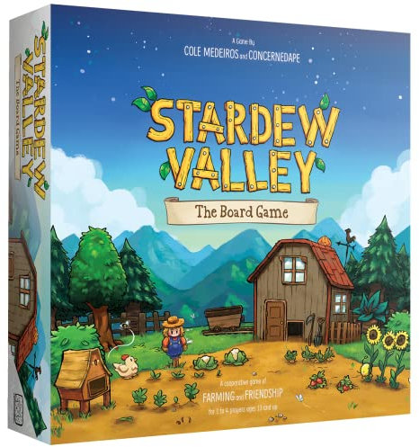ConcernedApe LLC | Stardew Valley: The Board Game | Board Game | Ages 14+ | 1-4 Players | 45-200 Minutes Playing Time