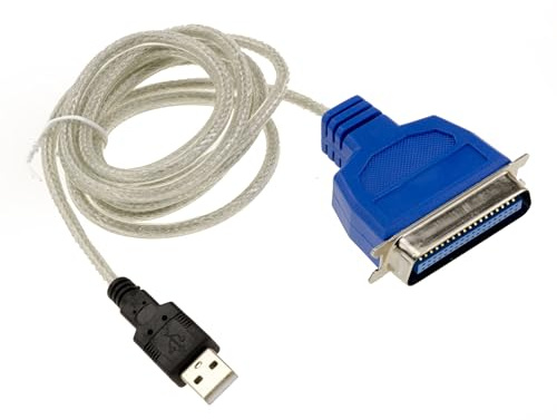KALEA-INFORMATIQUE Konverterkabel LPT IEEE1284 parallel zu USB mit Centronics C36 Stecker. Länge 1.2M