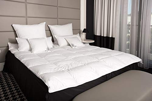 Mayaadi-Home MA53 Daunendecke Bettdecke Decke 15% Daunen 85% Federn Steppbett Steppdecke 200x220cm 1550 Gramm