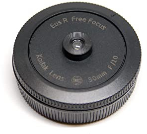 Canon RF 30mm Pancake Lens, Focus Free, Compatible with RF-Mount Cameras (EOS R, R6, R5)