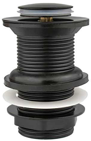 Xcel Home™ Bonde de lavabo clic-clac non fendue en laiton de qualité - Raccord standard G 3,2 cm BSP - 1 pièce