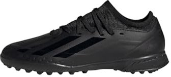 adidas X Crazyfast.3 Turf Boots, Botas de fútbol, Core Black/Core Black/Core Black, 38 EU