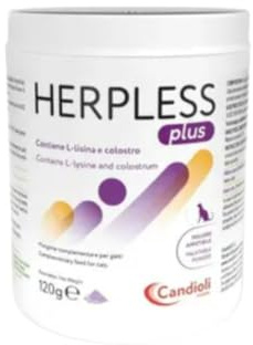 Centrovete Herpless Plus 120 gr. Tilläggsfoder för katter