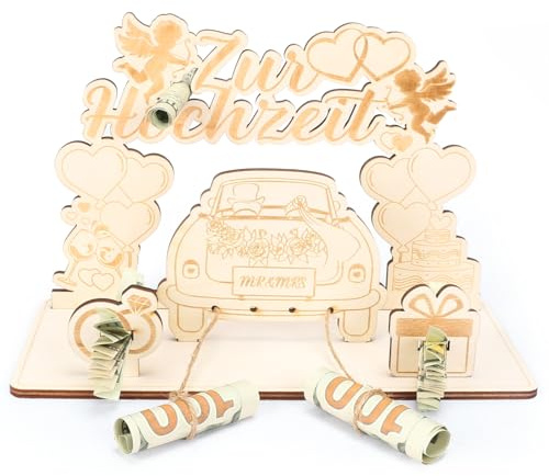 TGFIX Geldgeschenk zur Hochzeit Mr & Mrs Hochzeit Geschenke Kreative