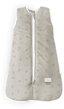 Nuvita MOOVO 90100 | Sacco Nanna Invernale con Zip Centrale e Cerniera per i Piedi, in Cotone e imbottitura in materiale Riciclato, certificato OEKO TEX | 6-18 MESI | Beige Floral