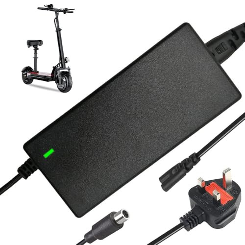 YANGUN 42V 2A Electric Scooter Charger, Electric Bike Charger with LED Indicator, for Xiao-mi M365, Ninebot Segway ES1, ES2, ES4