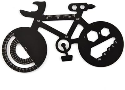 JEXOWIQ 7 en 1 Ouvre Bouteilles, Décapsuleurs Porte-Clés pour Vélo, Mini Ouvre-Bouteille Clés, Pendentif Clé