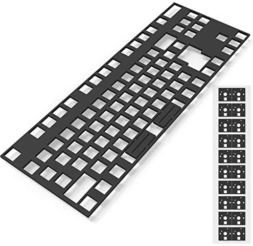 RUNJRX Poron keyboard Pcb Foam 87 layout Poron switch pads 120pcs and keyboard silencers for custom keyboard