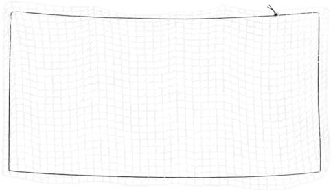 Gecheer Anhängernetz, Ladungssicherungsnetz mit Gummiseil, 7x3,5 m, Polypropylen, für Anhänger und Transport