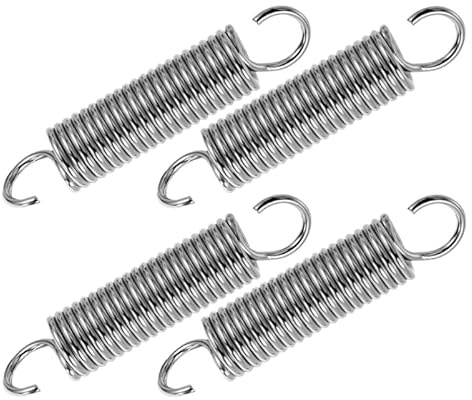 Sosoport 4 Pack Pruning Shear Springs Replacement Steel Pruner Spring Parts for Hand Pruners Garden Clippers Spring Accessory Easy Install Noise Reduction Smooth Cutting
