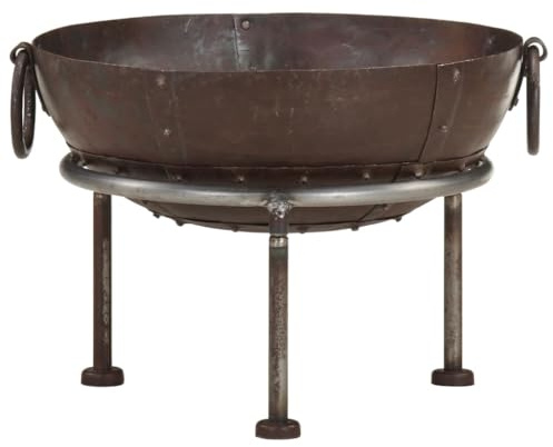 Generico Braciere Rustico Ø 40cm in Ferro,Marrone,4.4kg,321944