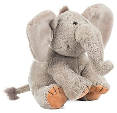 Schaffer 4232 Elefant Sugar, 19 cm, Plüschtier grau, Kuschelelefant