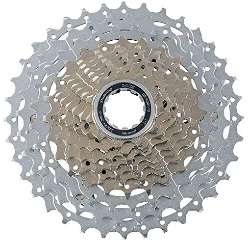 Shimano CS-HG81 SLX Fahrradkassette (10-Fach, 11/36T, Silber)