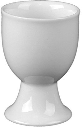 Holst Porzellan EB 002 Lot de 6 coquetiers en Forme de Calice, Blanc, 4,5 x 4,5 x 6,5 cm