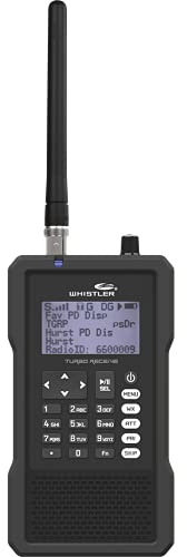 Whistler TRX-1 Digital Handheld Scanner, Black