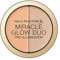 Max Factor Miracle Glow Duo Pro Illuminator, Creamy Highlighter, 2-Medium
