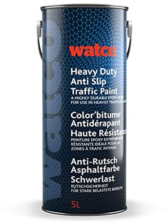 Watco Anti-Rutsch Asphaltfarbe Schwerlast (Schwarz)