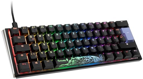 Ducky One 3 Classic Black/White Mini Gaming Tastatur