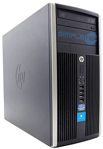 HP PC Tower 6200 Pro MT Core i3 Windows 11 Pro | 4GB RAM SSD 120GB | Seriale RS232 Computer Fisso (Ricondizionato)