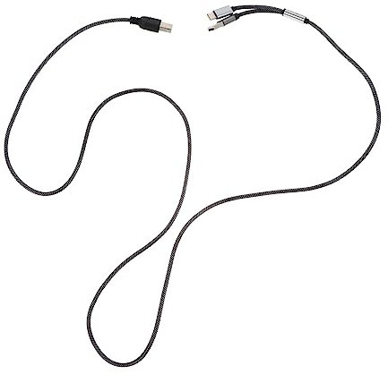 GOOHOCHY Type-c 2 in 1 Usb Printer Cable 1.4m Midi Keyboard Cord Compatible Electric Piano and Midi Devices