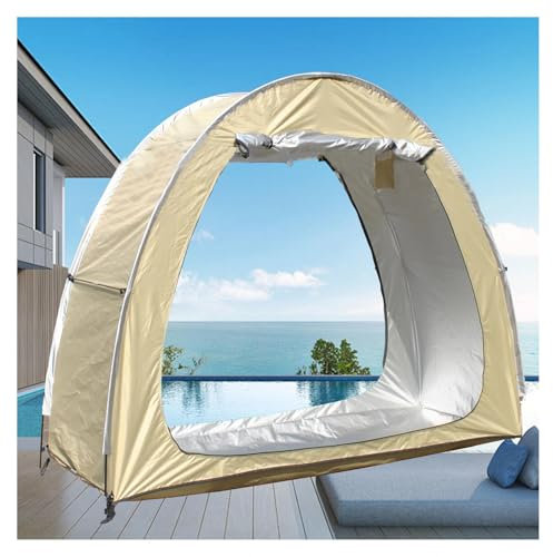 FBHappiness 2 PCS Storage Sheds Can Be Spliced Small Shed Outdoor Storage for Patio Furniture,Bicycle,Motorcycle Electric Bike Cover Waterproof Outdoor,Green