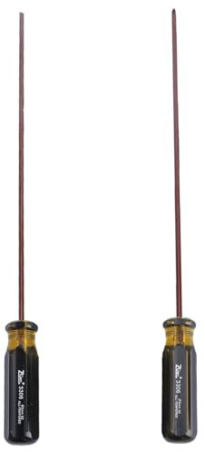 ANDRESLAD Lot De 2 Tournevis à Tête Plate Et Cruciforme Magnétiques, Acier Solide, Manche Antidérapant, Usage Domestique Et Bricolage, Outils Manuels Polyvalents