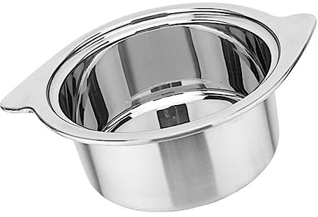 LALADEFIEE 1pezzi Pentola Hot Pot Inossidabile Per Induzione Per Preparare Piatti Resistente e Facile