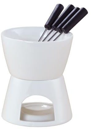 lesulety Mini Schokofondue Chocolate Fondue Chocolate Fondue Taza Mini Fondue Set Schoko Fondueset Taza para Chocolate Fondue,A