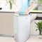 Air Conditioning Unit Portable Air Conditioner 14000 BTU 4-in-1 Dehumidifier, Cooling Fan and heating with Multi Speeds, Digital Display & Remote Control, Window Kit, 24 Hour Timer