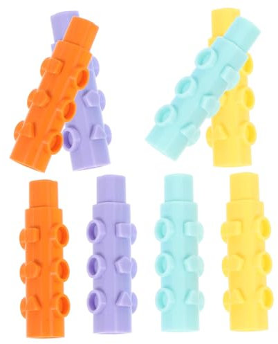 HOODANCOS 8 Piezas Protector De Lápiz Tapa De Plástico Para Lápices Cubierta Protectora De Punta De Lápiz Para Estudiantes y Dibujantes