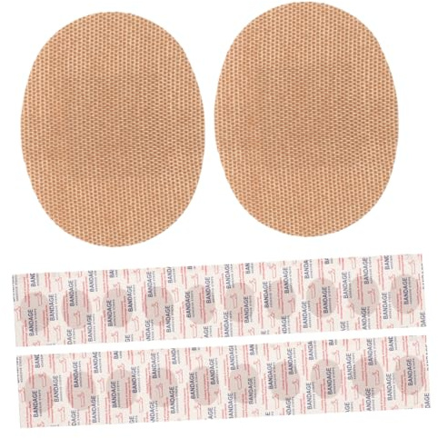 CLISPEED 50piezas Curita Transpirable de Tela Elástica Vendajes Flexibles para Nudillos y Dedos para Heridas Exteriores Paquete de Vendajes