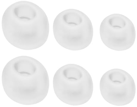 Lerpwige Embouts D'écouteurs en Silicone Souple pour Écouteurs Buds Embouts d'oreille Mélomanes avec Isolation Phonique (Taille Assortie) Couvre-Oreilles en Silicone