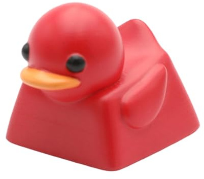 Sbshiouu Color Resin Keycap Lovely Cartoon Duck Designing For Mechanical Gaming Keyboards ESC Keycaps 1PC Gaming Keyboard Accessor