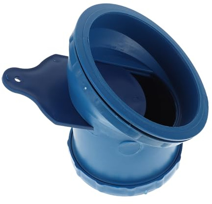 jojofuny Orifice de Déchargement Hermétique pour Silo à Grains, Vanne de Sortie 12 Cm en Acier Robuste, Accessoire de Déchargement pour Fût de Stockage de Céréales, Usage Agricole
