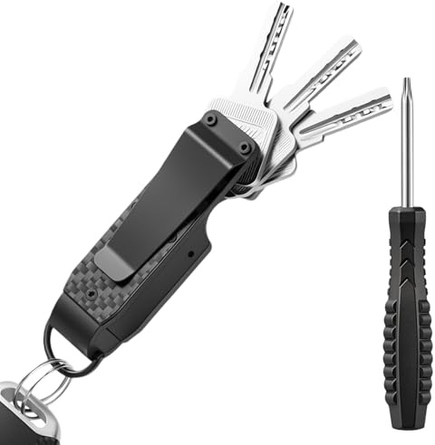 Seivunol Organizador de Llaves con un Destornillador para 1-5 Llaves