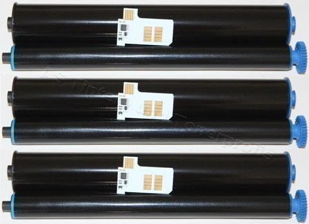 3x Inkfilm kompatibel mit Philips Magic 5 PFA 351 / PFA351 / PFA-351 / PFA 352 / PFA352 / PFA-352 / PFA 354 / Philips PPF 630 Serie / Philips PPF 631 / Philips PPF 631E / Philips PPF 632 / Philips PPF 632E / Philips PPF 650 / Philips PPF 650E