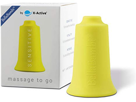 BellaBambi® Schröpfcup by K-Active VITALITY original für die Unterdruckmassag (Gelb, 3.5cm)