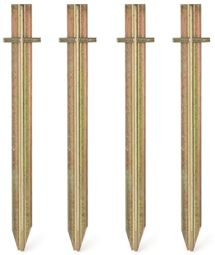 Moritz Stahl T-Profil Hering Zelthering 500x25x25 mm 1-4-10 oder 20 Stück Moritz® (4)